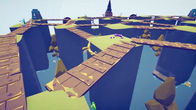 BATTLE ROYALE FROM THE MAP CREATOR 🥇 | Totally Accurate Battle Simulator TABS смотреть онлайн