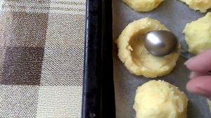 Картофельные корзиночки, ГНЁЗДА с начинкой. Горячая закуска