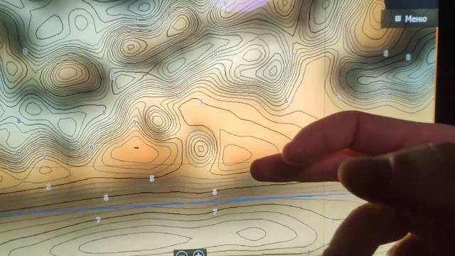 Иваньковское водохранилище. Lowrance.