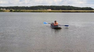 ЖЕСТЬ!!! Байдарка Тайга 430 утонула посреди реки! =)