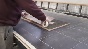 Шпонированные панели для гнутоклееных заготовок