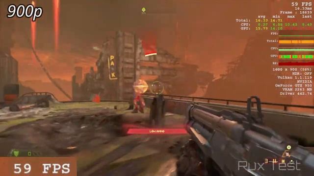 DOOM ETERNAL | GTX 950 | i5 4460 | 1080p 900p 720p | PC Performance Gameplay смотреть онлайн