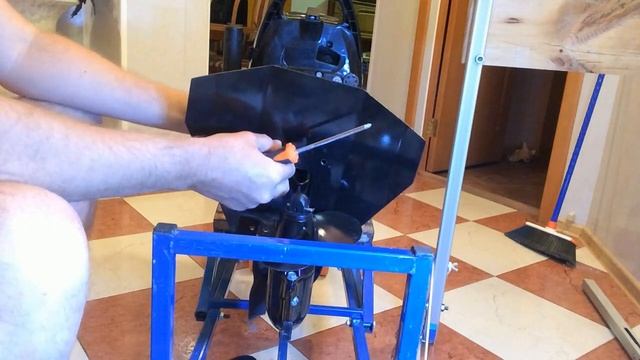 №95.Установка гидрокрыла на ПЛМ SUZUKI DF5AS смотреть онлайн