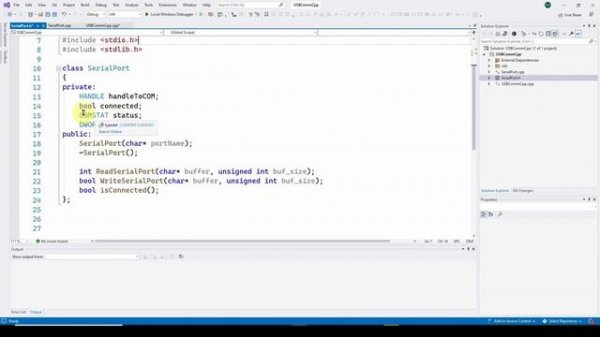 USB COM Ports in C++