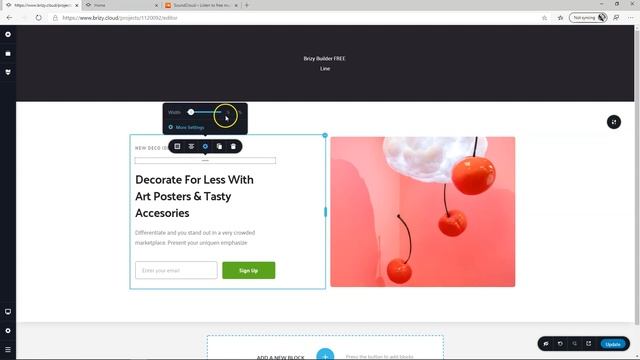 Line Element | Brizy FREE + PRO (WordPress + Cloud) смотреть онлайн