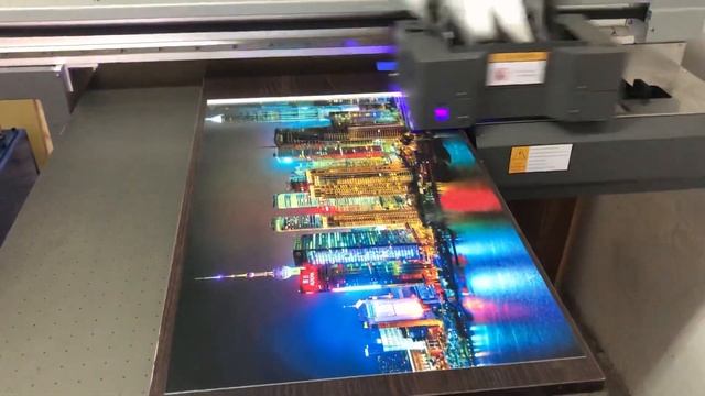 УФ принтер FS-А1UV (60х90см) фотопечать с выборочной лакировкой смотреть онлайн
