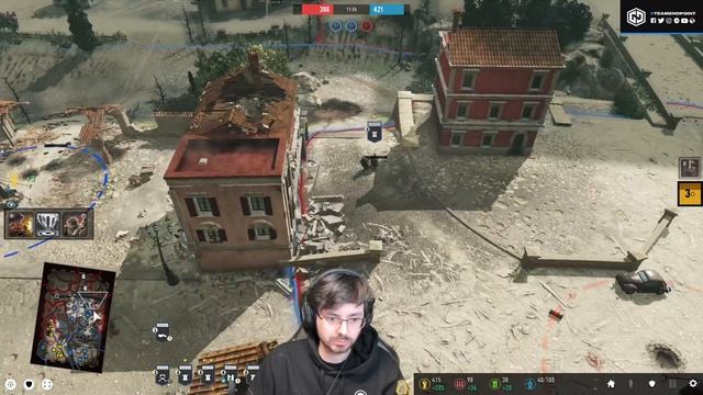 Company of Heroes 3 - 2v2 Gameplay (CoH3) смотреть онлайн