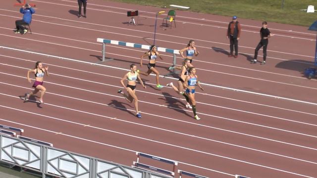 100м девушки до 18 лет 1 забег Сабитова Юлия смотреть онлайн