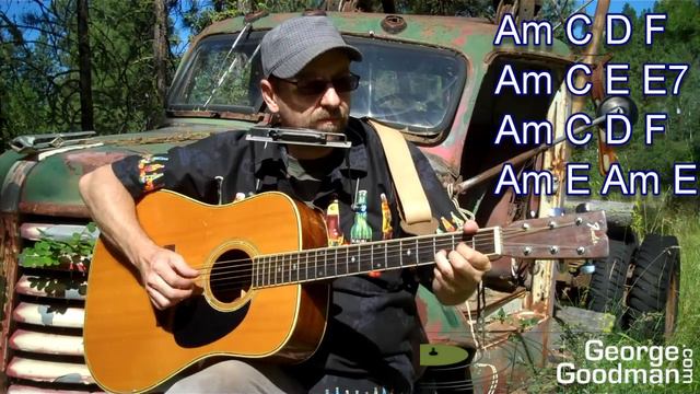 House Of The Rising Sun Harmonica and Guitar Lesson by George Goodman of HarpNGuitar.com смотреть онлайн