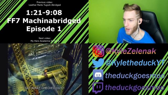 WHAT AM I WATCHING?!?! Reacting to "Final Fantasy 7 Machinabridged" Ep.1 FF7MA! смотреть онлайн