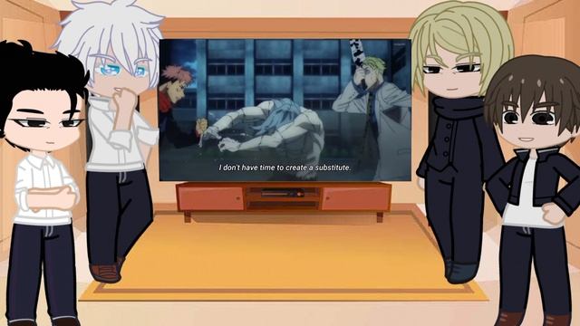 Past Jujutsu Kaisen react to Nanami & Itadori vs Mahito // Gacha react смотреть онлайн