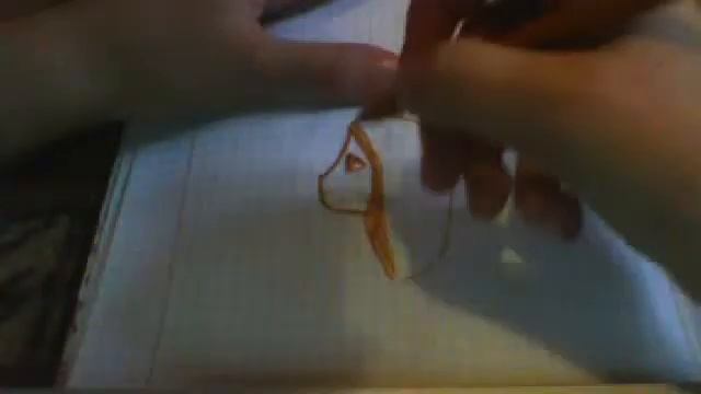 Как я рисую лицо девочки сбоку. смотреть онлайн