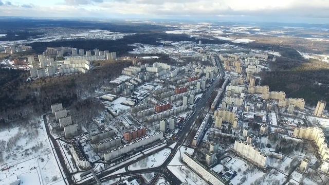 Зеленоград с высоты смотреть онлайн