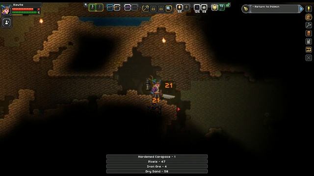 Starbound Stream 5 - Let's Just Dig Down And See What Happens смотреть онлайн