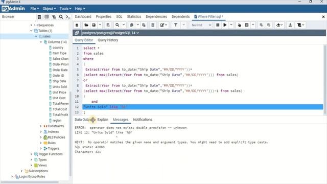 PostgreSQL for Beginners - Wildcard Filtering смотреть онлайн