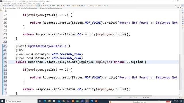 Java EE Rest API JAX-RS Part 5 смотреть онлайн