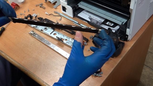 #145 Замена термопленки, термоткани Kyocera M2540 \ M2040 \ P2040 | Печка FK-1150 | Ошибка JAM4211