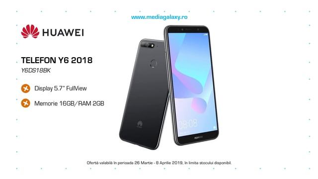 Telefon HUAWEI Y6 2018, 16GB, 2GB RAM смотреть онлайн