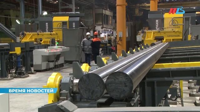 На Волжском трубном заводе открыли новую линию производства смотреть онлайн