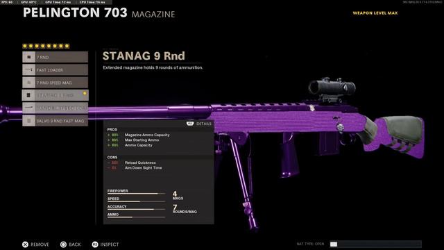Best Pelington Class Setup/Attachments IN ZOMBIES | Cold War Firebase Z Sniping смотреть онлайн