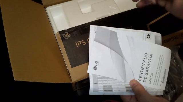 UNBOXING MONITOR GAMER LG 24MP59G смотреть онлайн