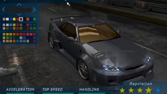 NFS: Underground Eddie's Nissan Skyline Tuning смотреть онлайн