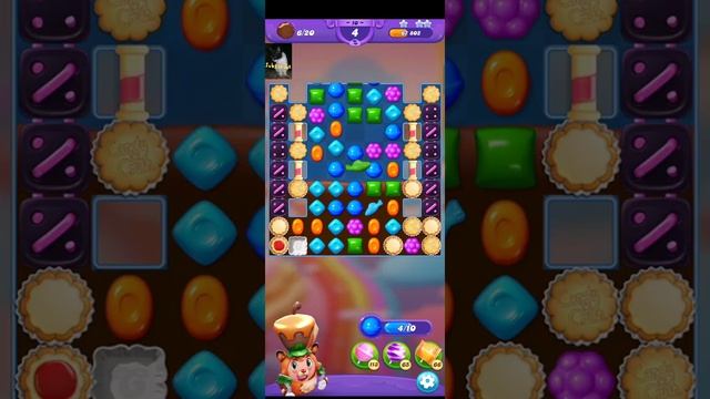Cookie Craze Level 10 No Boosters (2022): Candy Crush Friends Saga смотреть онлайн