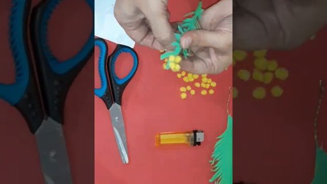 ??На 8 Марта - Мимоза своими руками, подарок маме, бабушке, в садик, в школу!!!?? смотреть онлайн