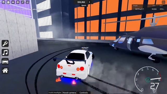 Roblox Tokyo Drift Parking Garage (With Tokyo Drift Music) смотреть онлайн