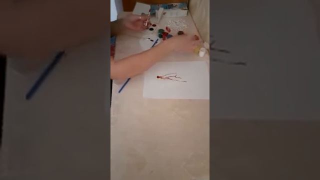 Рисование"Цветущее дерево" смотреть онлайн