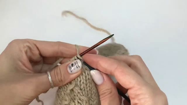 Варежки спицами от мыска к манжете. Вяжем варежки без остатков пряжи. смотреть онлайн