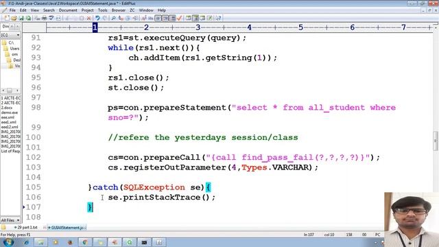 55 Advanced Java |JDBC |Statement PreparedStatement CallableStatement | Computer Science Project смотреть онлайн