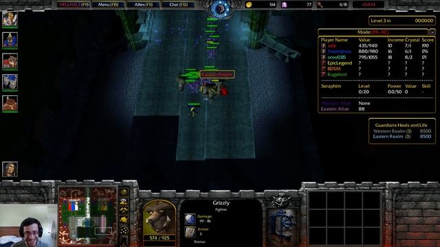 Warcraft 3 Classic: HellHalt TD Competitive #54 - I Finally Got to Test This! смотреть онлайн