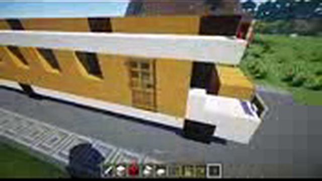 Как построить ШКОЛЬНЫЙ АВТОБУС В MINECRAFT смотреть онлайн