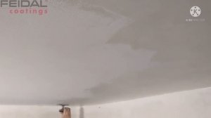 Отделка потолка с помощью перламутровой декоративной краски Velvet!