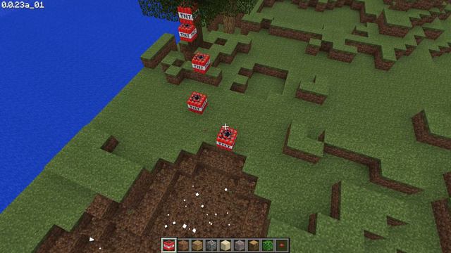 TNT in Minecraft Classic js0.23 (classic.minecraft.net) смотреть онлайн