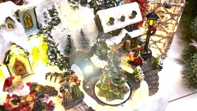 Новогодняя светодиодная декорация, композиция #новогодниеукрашения смотреть онлайн