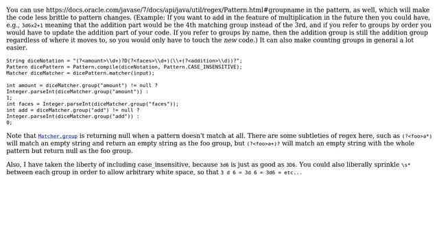 DnD Die in Java with regex (7 Solutions!!) смотреть онлайн