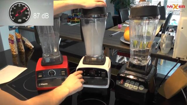 Vergleich der Lautstärke dB Vitamix TNC, Schwingerprinz, Omniblend V смотреть онлайн