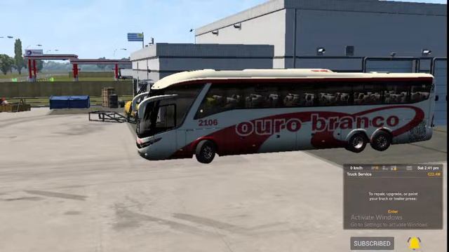 Euro Bus Simulator 2 | Traveling around the World | Mario Map 1.46.2 | Live Gameplay 224 смотреть онлайн