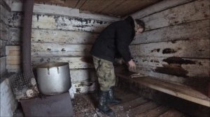 Банька из шпал, по простому