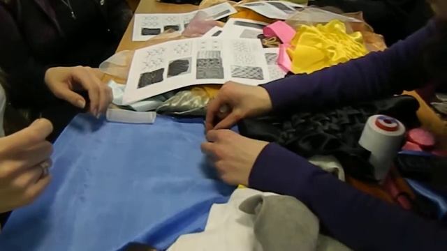 мастер-класс по работе с тканью смотреть онлайн