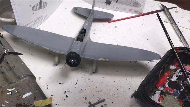 Adam's Awesome Project's Building Hasegawa D391 Type 99 Bomber смотреть онлайн