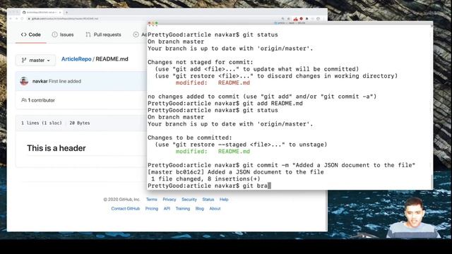 (2020 edition)? HOW TO setup a git repo locally using GitHub.com (Git Fundamentals) смотреть онлайн