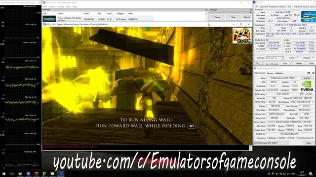 RPCS3 PS3 Emulator - Prince of Persia: The Sands of Time HD. Ingame. LLVM OpenGL (Auto LLE). Test # смотреть онлайн