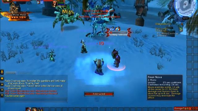 world of warcraft gnome mage pt6 смотреть онлайн