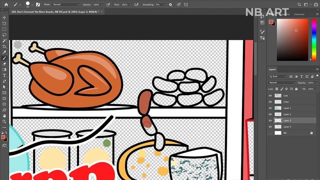 Don't Overeat! No More Snacks, NB 50! Numberblocks Fanmade Coloring Story смотреть онлайн