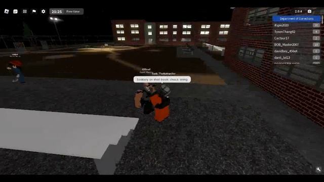 Roblox  County Jail Roleplay : Random cuff abuser