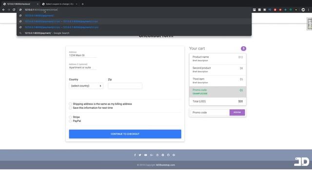 Build an Ecommerce Website with Django // Part 7 - Discount codes смотреть онлайн