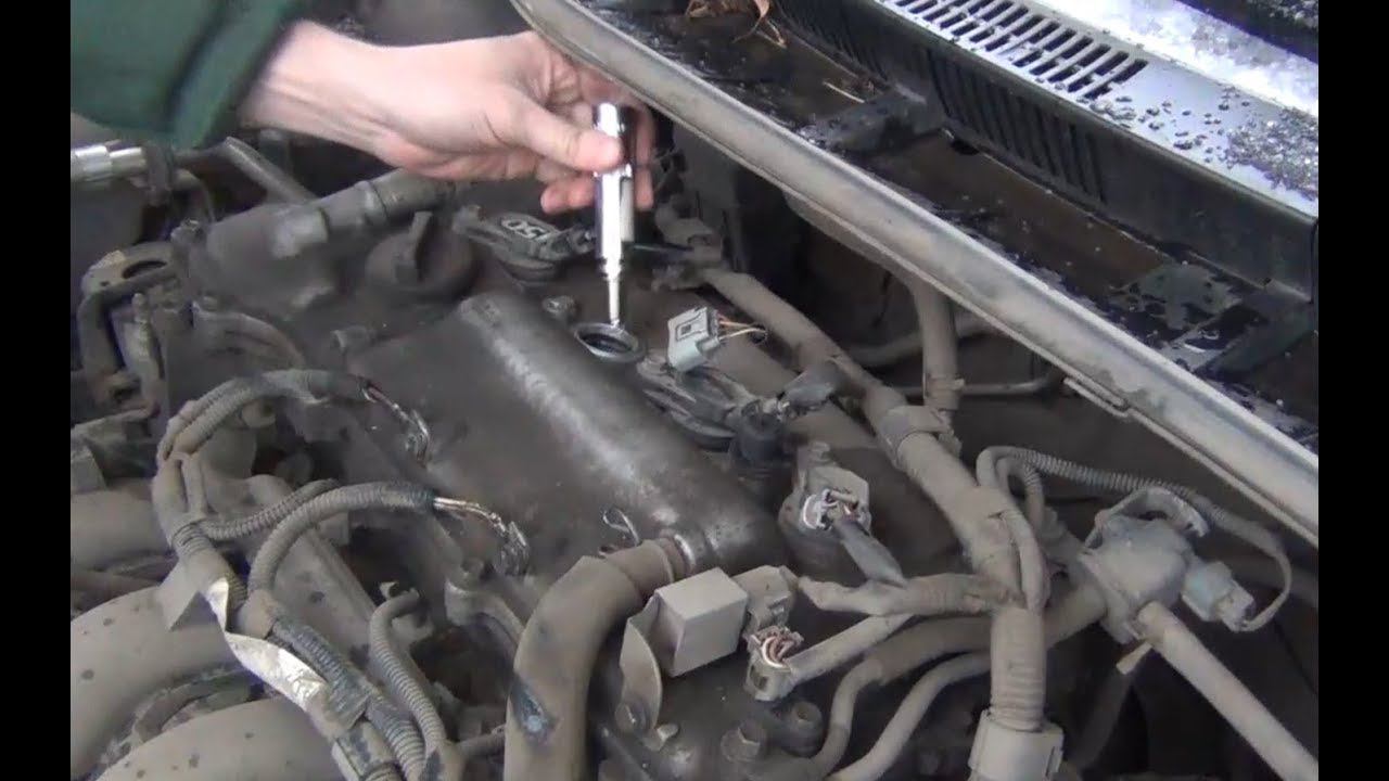 How to replace spark plugs Toyota Corolla смотреть онлайн